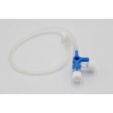 RAMYPLUS Three Way Stop Cock with Extension Tube (Lipid resistant)